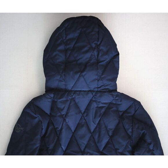 Moosejaw 7726255 Women's Sz S Blue Quilted Down Mid-Length Hooded Jacket - Picture 11 of 14
